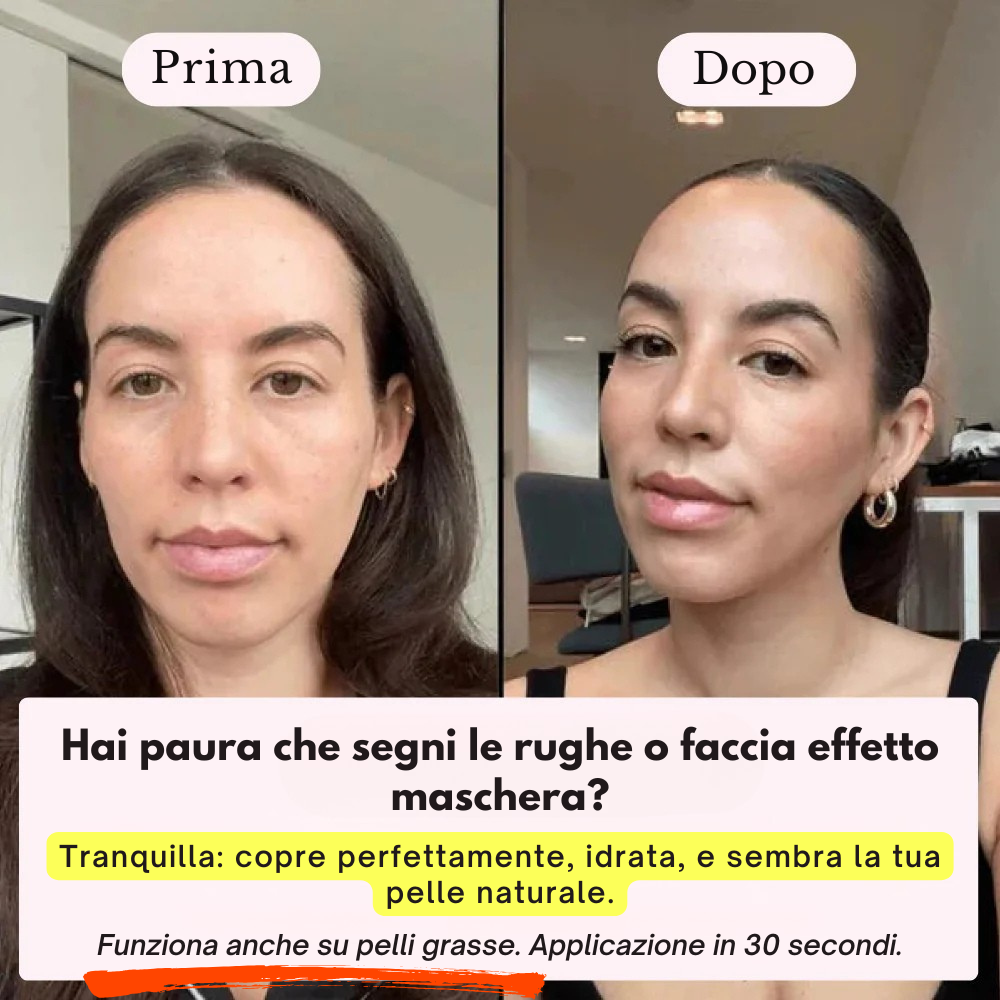 AURA Milano™ | Fondotinta Liquido Con Pennello Integrato